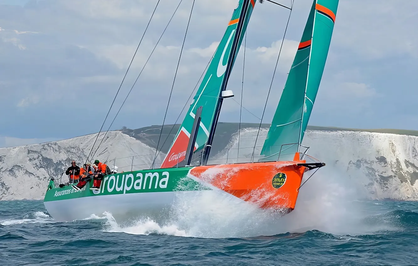 Photo wallpaper speed, boats, races