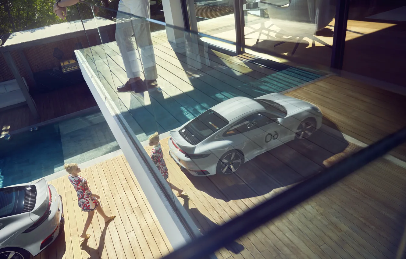 Photo wallpaper 911, Porsche, Sports car, Porsche 911 Sport Classic