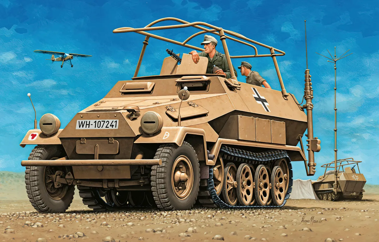 Photo wallpaper Germany, APC, DAK, Sd. Automotive. 251