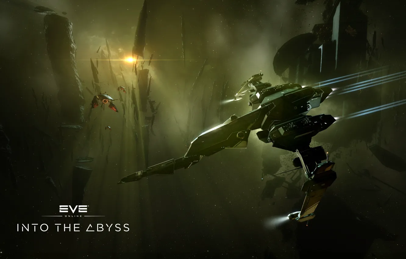 Photo wallpaper space, station, asteroids, space, ruins, spaceship, station, eve online