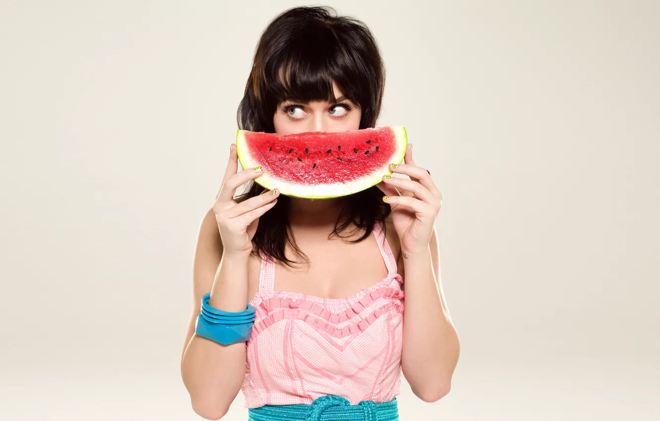 Photo wallpaper Watermelon, Katy Perry