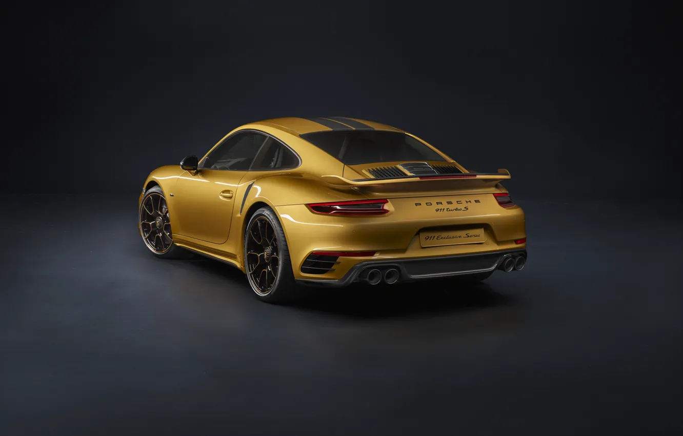 Photo wallpaper car, Porsche, Porsche 911 Turbo S, Porsche 911 Turbo S Exclusive Series