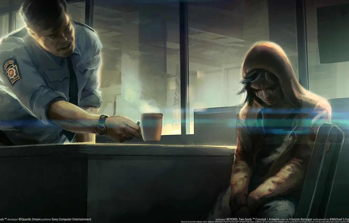 Photo wallpaper the game, game, Beyond Two Souls