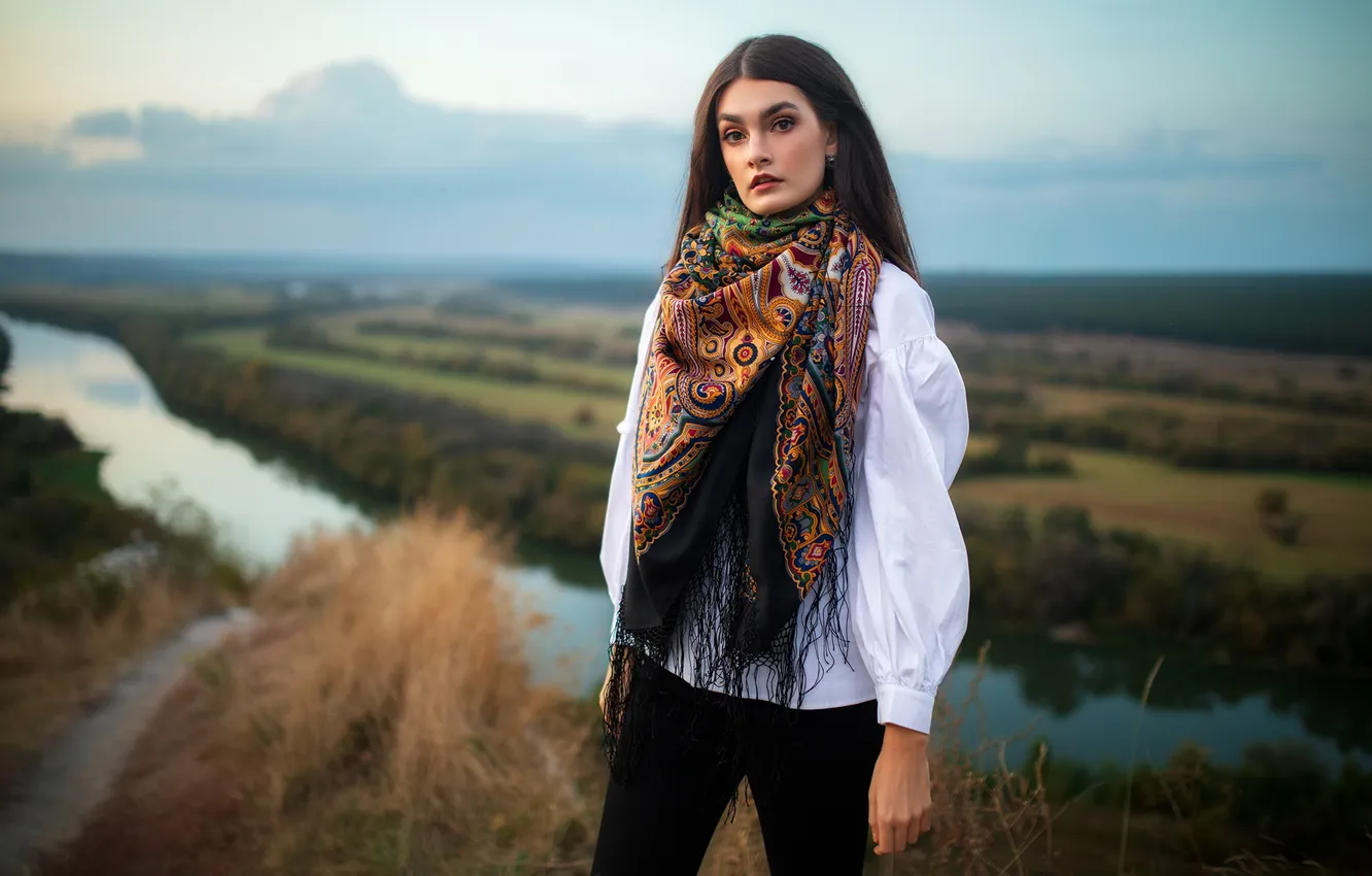 Photo wallpaper girl, sexy, Wallpaper, sweetheart, model, bright, makeup, slim