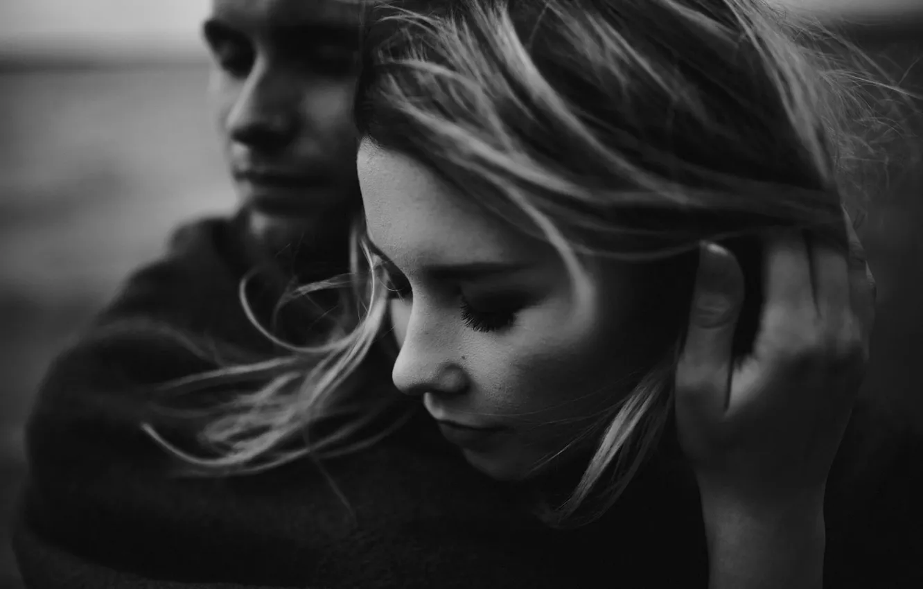 Photo wallpaper girl, love, romance, guy, Jere Satamo