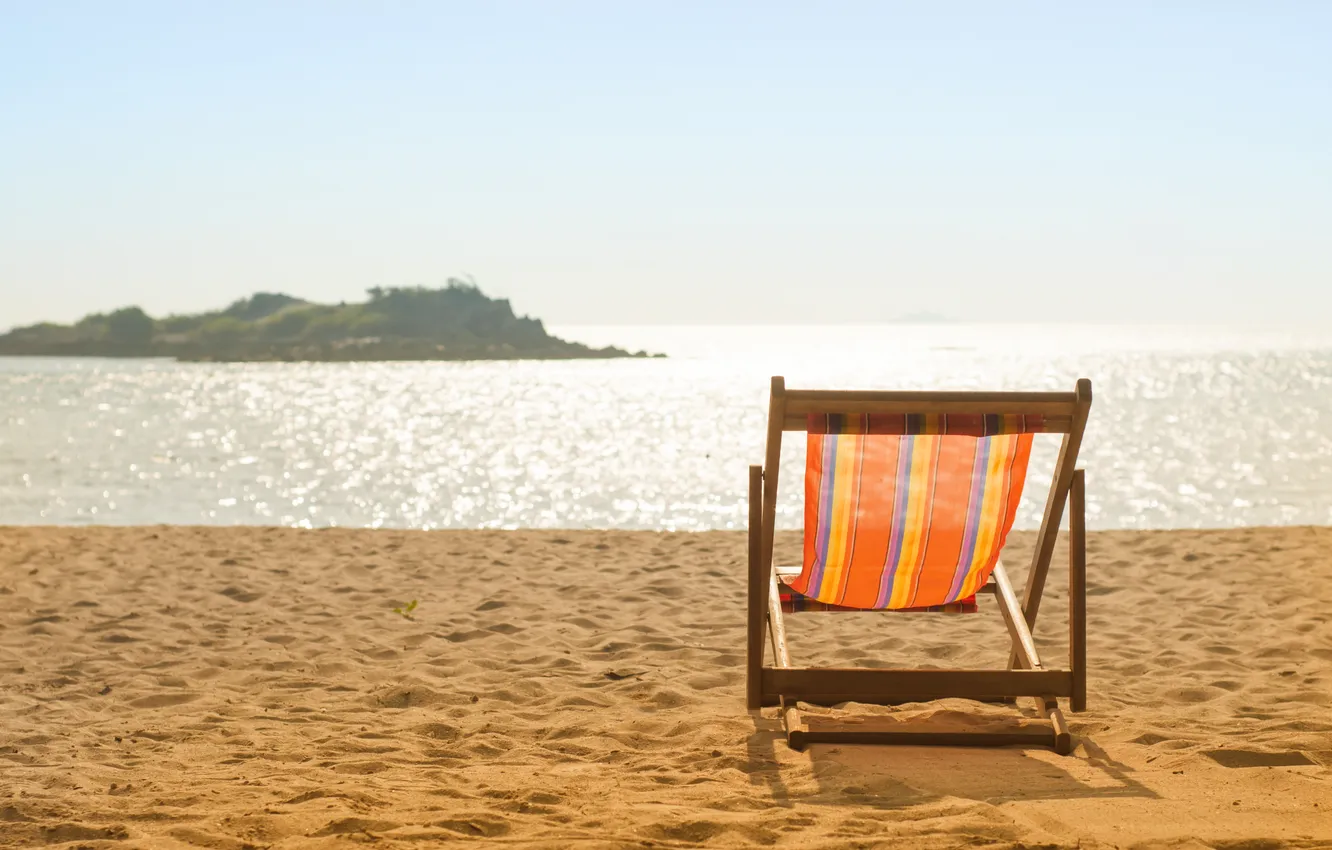 Photo wallpaper sand, sea, wave, beach, summer, the sky, stay, shore