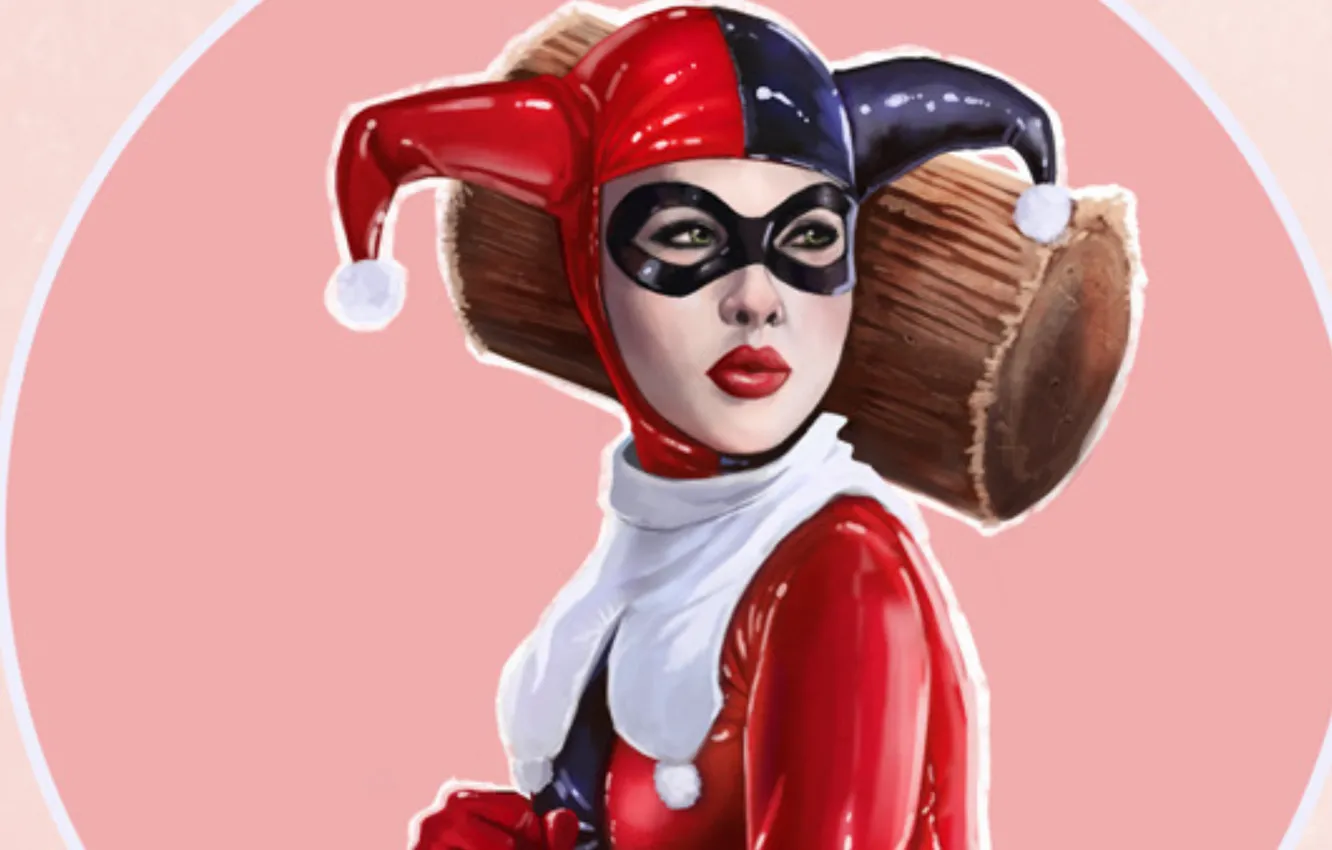 Photo wallpaper girl, art, Harley Quinn, DC Comics, Harley Quinn, Suicide Squad