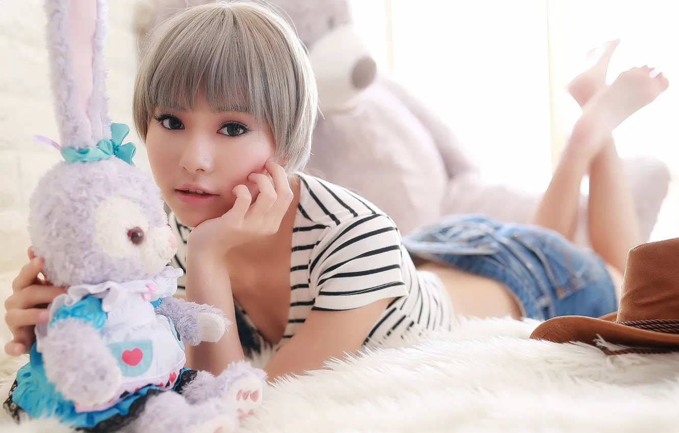 Photo wallpaper toy, haircut, shorts, East, Brode十三