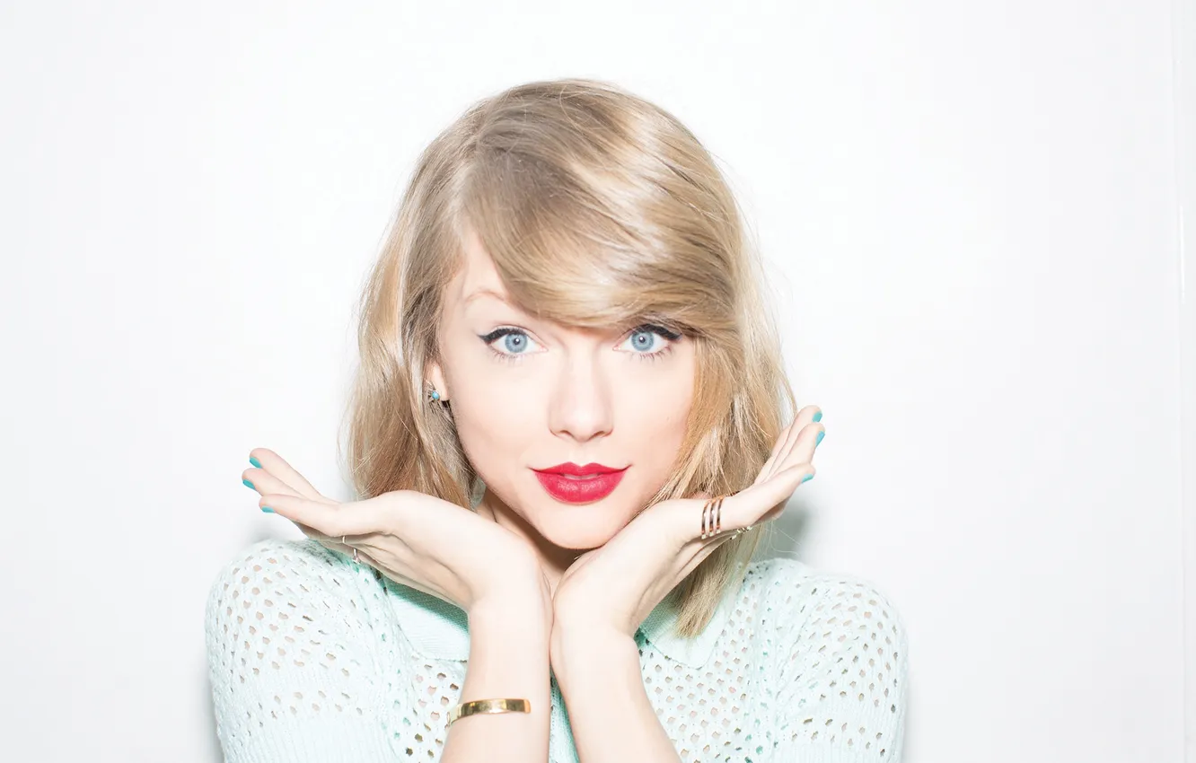 Photo wallpaper look, hands, makeup, hairstyle, blonde, album, singer, Taylor Swift