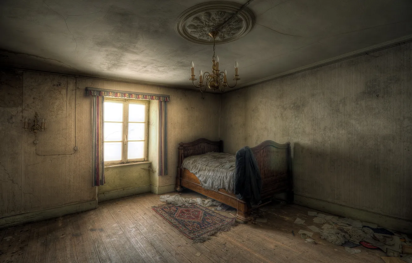 Photo wallpaper room, interior, bedroom