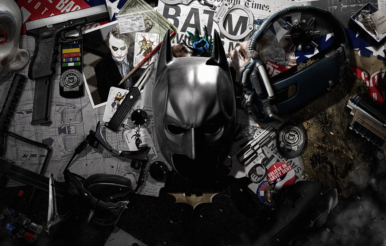 Photo wallpaper Batman, Superhero, The Dark Knight, The film, Batman, The Dark Knight, Trilogy, Christopher Nolan
