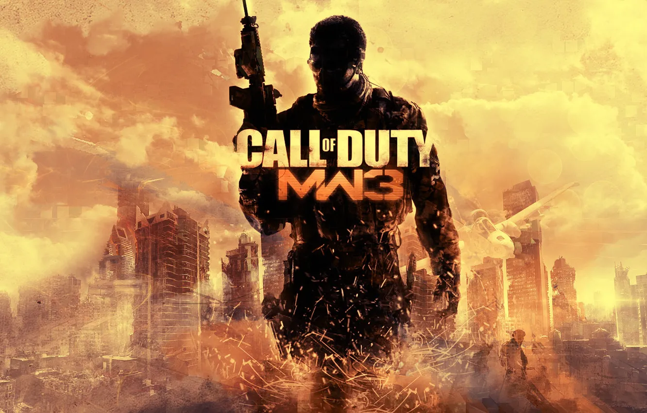 Photo wallpaper Call of Duty, cod, MW3