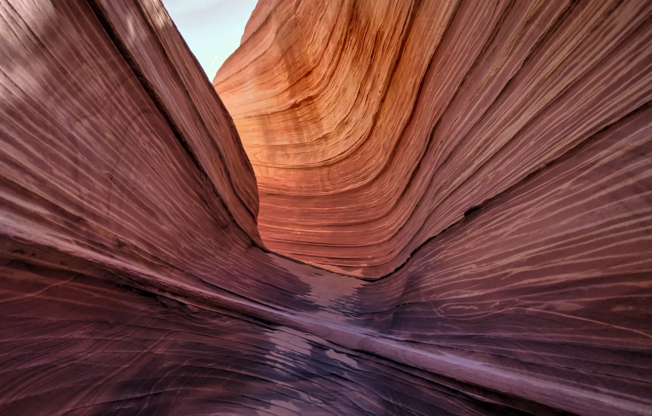 Photo wallpaper rocks, AZ, USA, Coyote Buttes