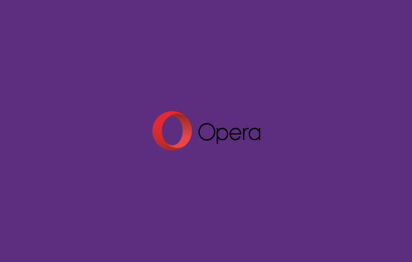 Wallpaper red, logo, symbol, Opera images for desktop, section hi-tech ...