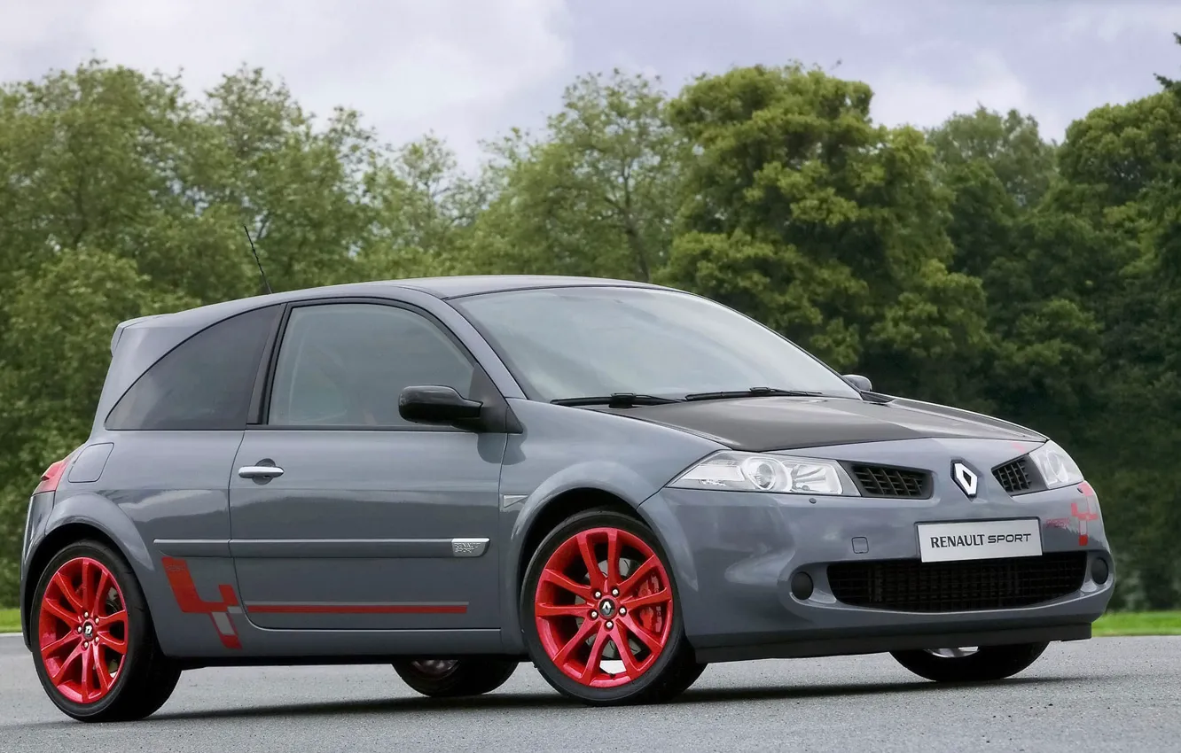 Photo wallpaper Renault, hatchback, Sport, Megane