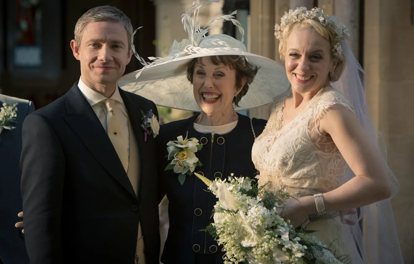Photo wallpaper wedding, Sherlock, Sherlock, Sherlock BBC, John Watson, Sherlock (TV series), Mary Watson, Mrs. Hudson