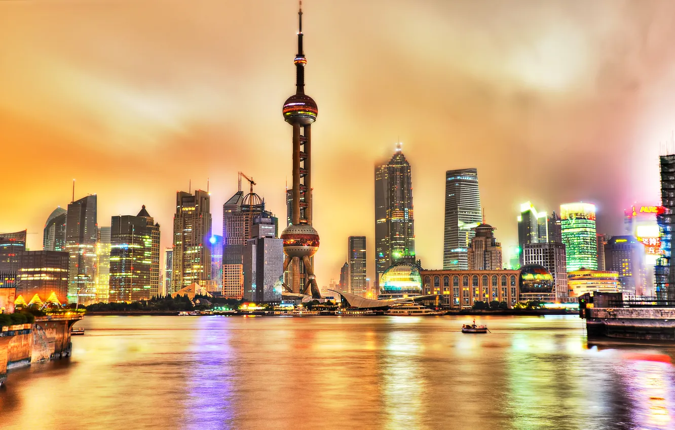 Photo wallpaper China, China, Shanghai, Shanghai, The Bund
