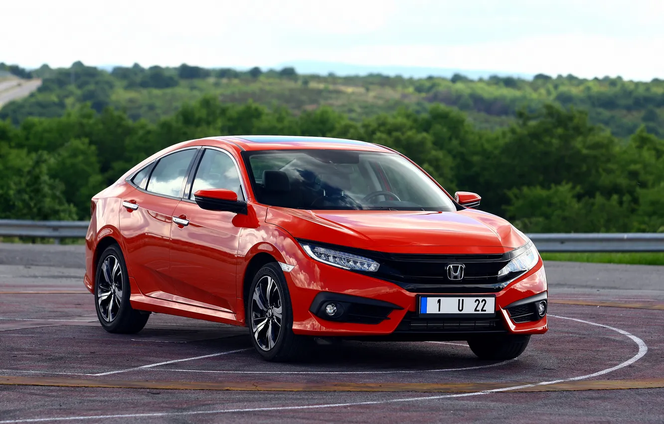 Photo wallpaper car, Concept, Honda, design, Civic, engine, Drive, exterior