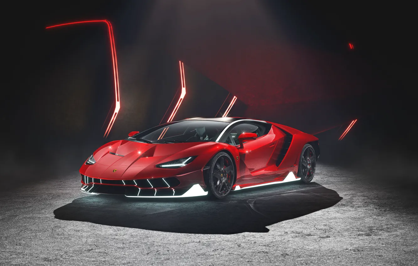 Photo wallpaper rendering, Lamborghini, supercar, Centennial