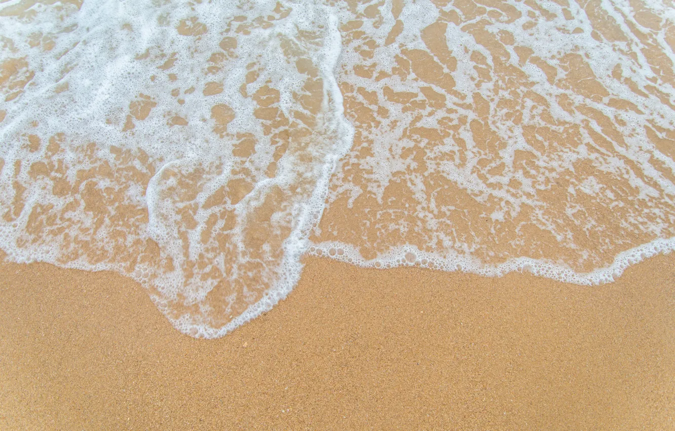 Photo wallpaper sand, sea, wave, beach, summer, summer, beach, sea