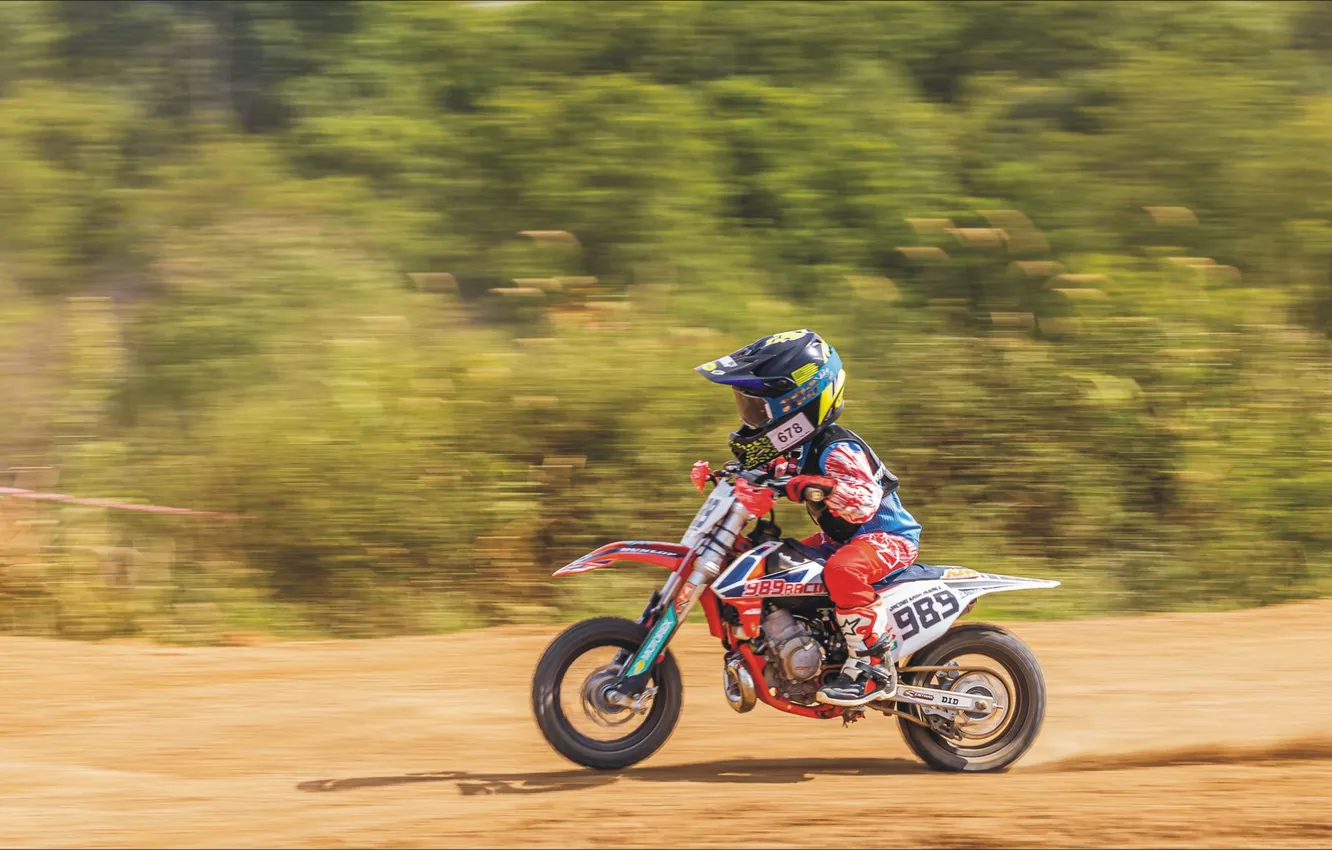 Photo wallpaper sport, speed, motorcycle, motocross, bike, speed, Sport, motocross