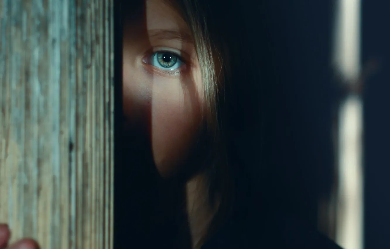 Photo wallpaper sadness, look, eyes, fingers, Vadim Morozov
