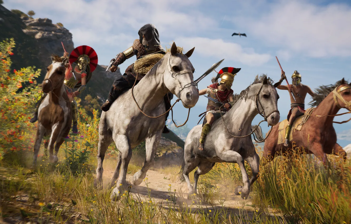 Photo wallpaper game, Ubisoft, Assassin's Creed, Assassin's Creed Odyssey