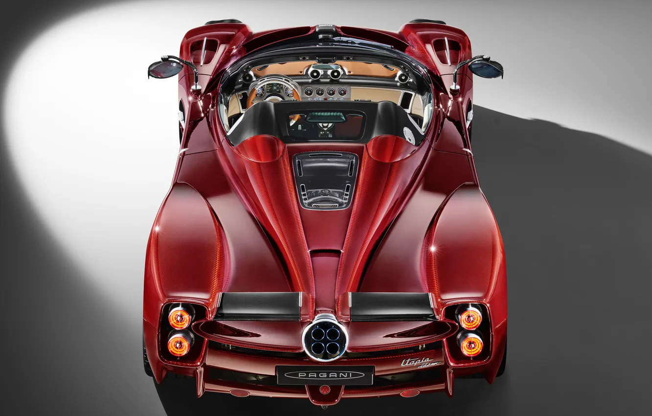 Photo wallpaper Roadster, supercar, Pagani, Supercar, Utopia, 2024, Pagani Utopia Roadster