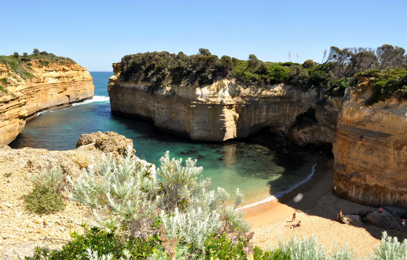 Photo wallpaper Australia, Gorge, Loch ARD