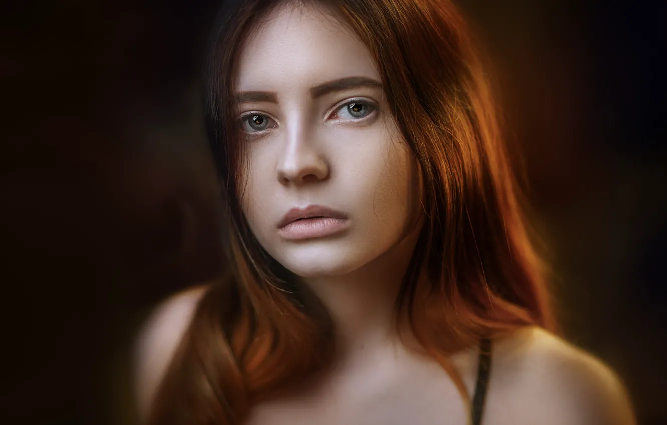 Photo wallpaper sponge, curls, Alexander Drobkov-Light, Eva Lapenko