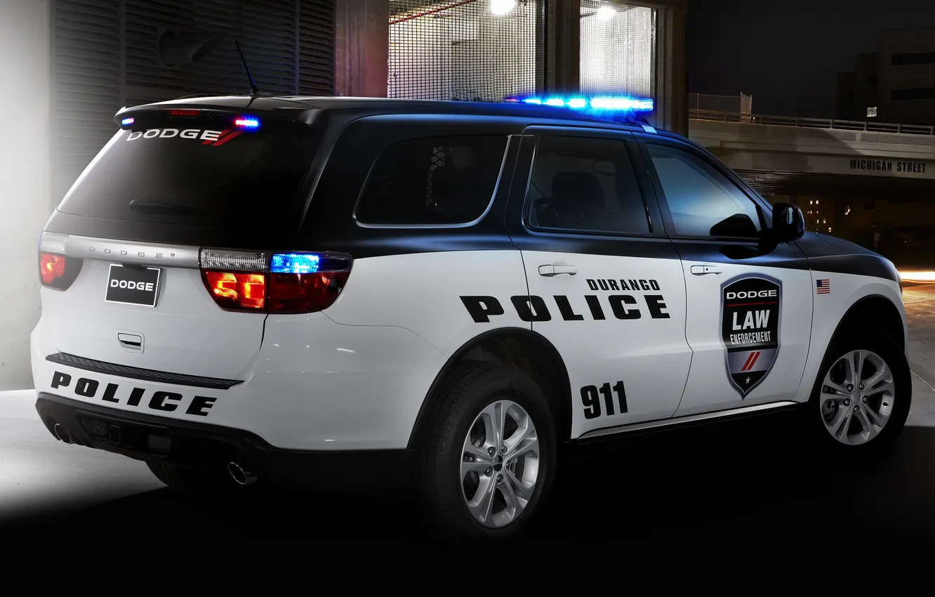 Photo wallpaper police, Dodge, Dodge, police, Durango, Durango