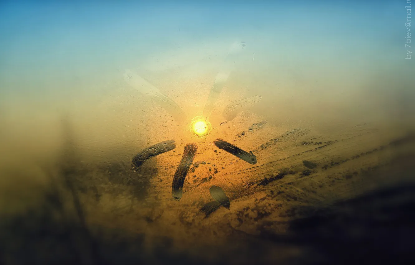 Photo wallpaper the sun, rays, light, window, the sun, zapotevshie