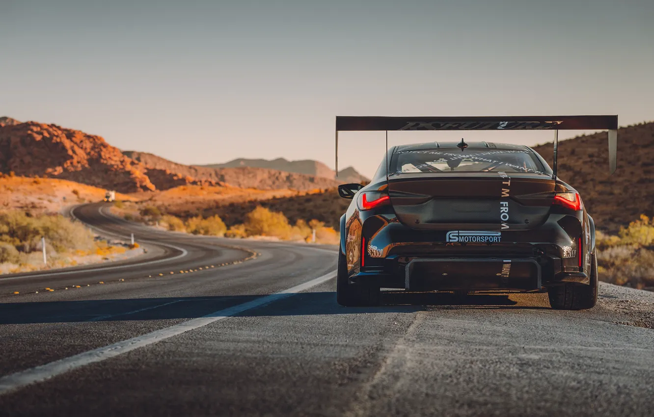 Photo wallpaper BMW, BMW, speedhunters, BMW M4, The Art of Attack, BMW M4 Competition