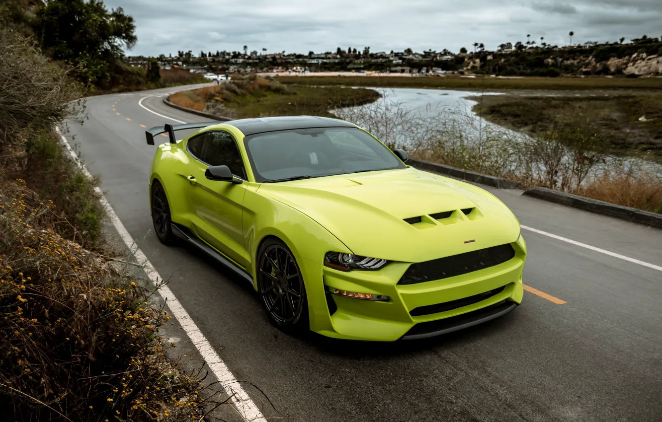 Photo wallpaper Mustang, Ford, tuning, 2019, Revenge GT