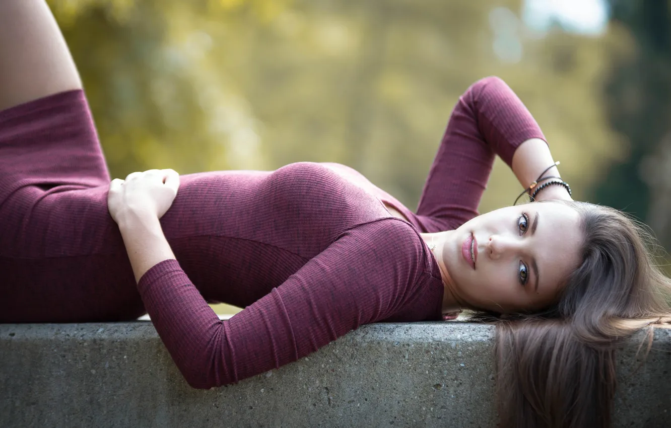 Photo wallpaper legs, sponge, the beauty, brown-eyed, Garcia, Emmanuel, joyce