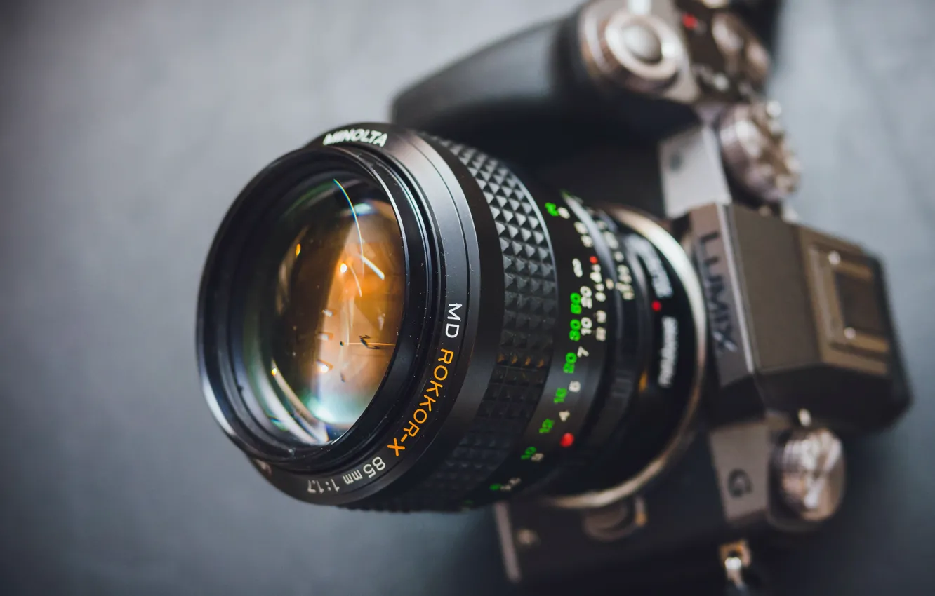 Photo wallpaper macro, background, camera