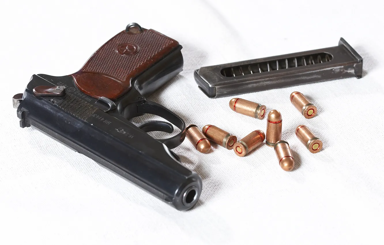 Photo wallpaper gun, The Makarov Pistol, Makarych