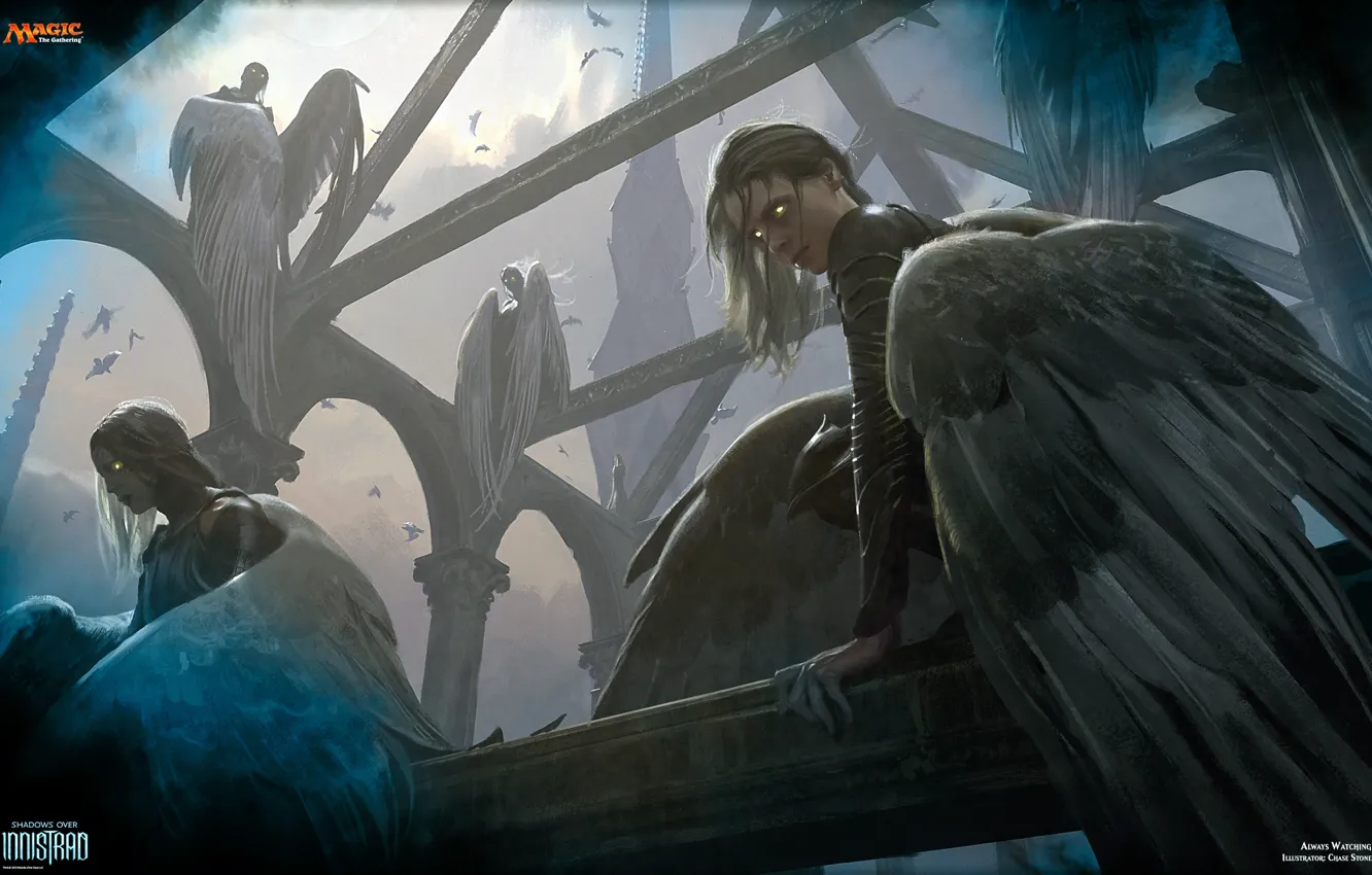 Photo wallpaper Magic The Gathering, Always Watching, Innistrad, Ghase Stone