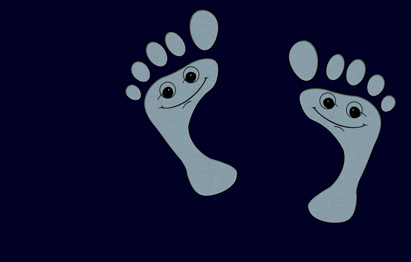 Photo wallpaper eyes, traces, smile