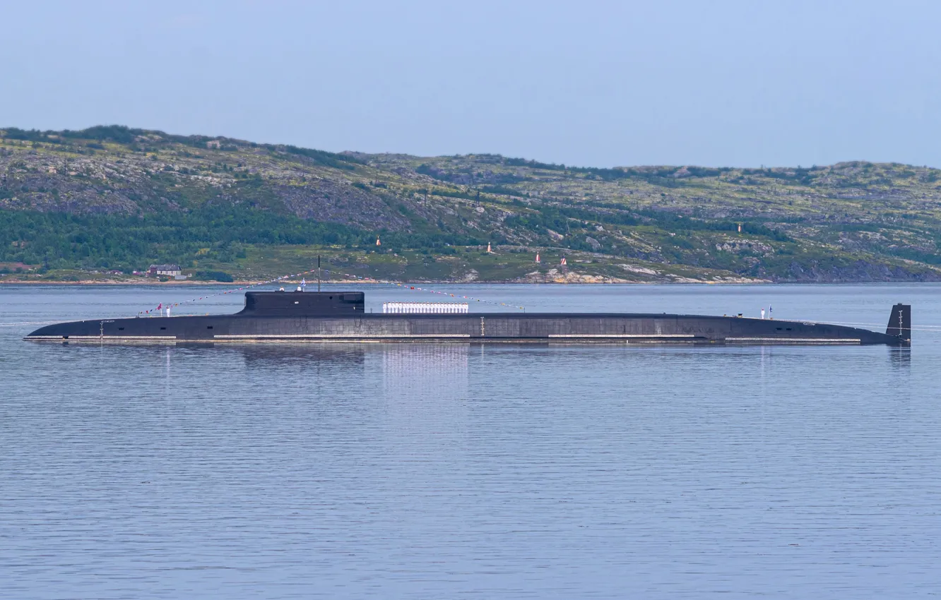 Photo wallpaper submarine, atomic, Borey