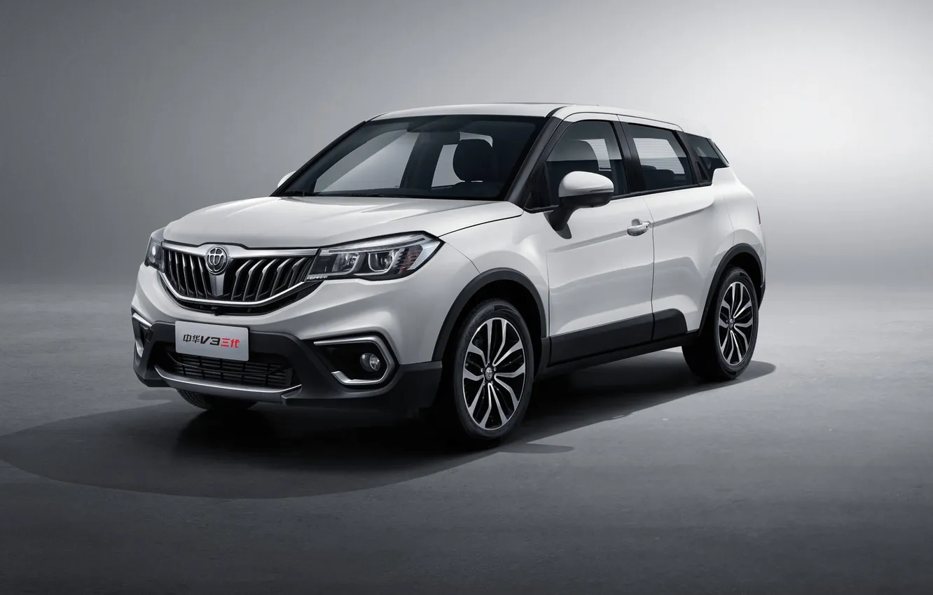 Photo wallpaper white, cars, crossover, chinese