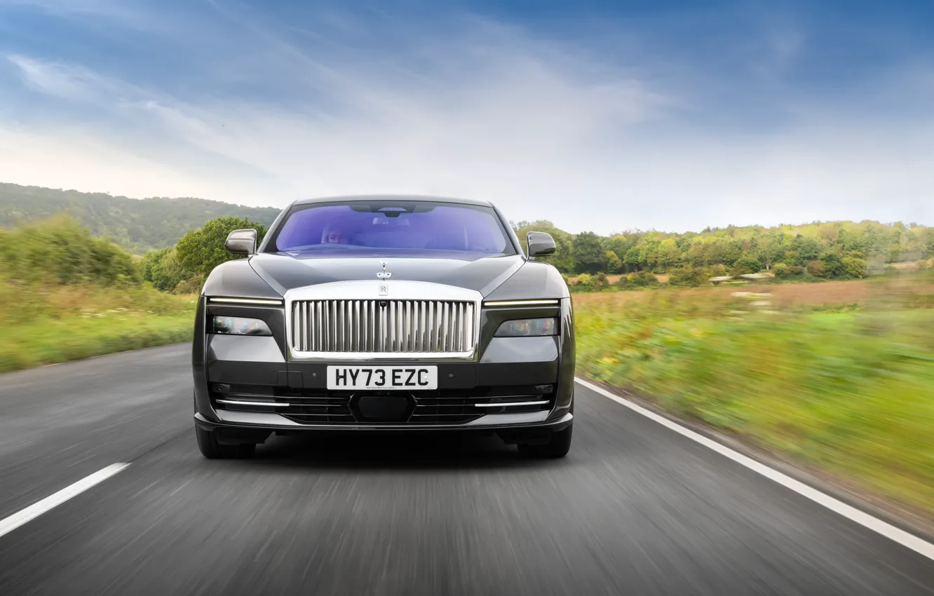 Photo wallpaper Rolls-Royce, Front, SPECTRE, Rolls-Royce Spectre