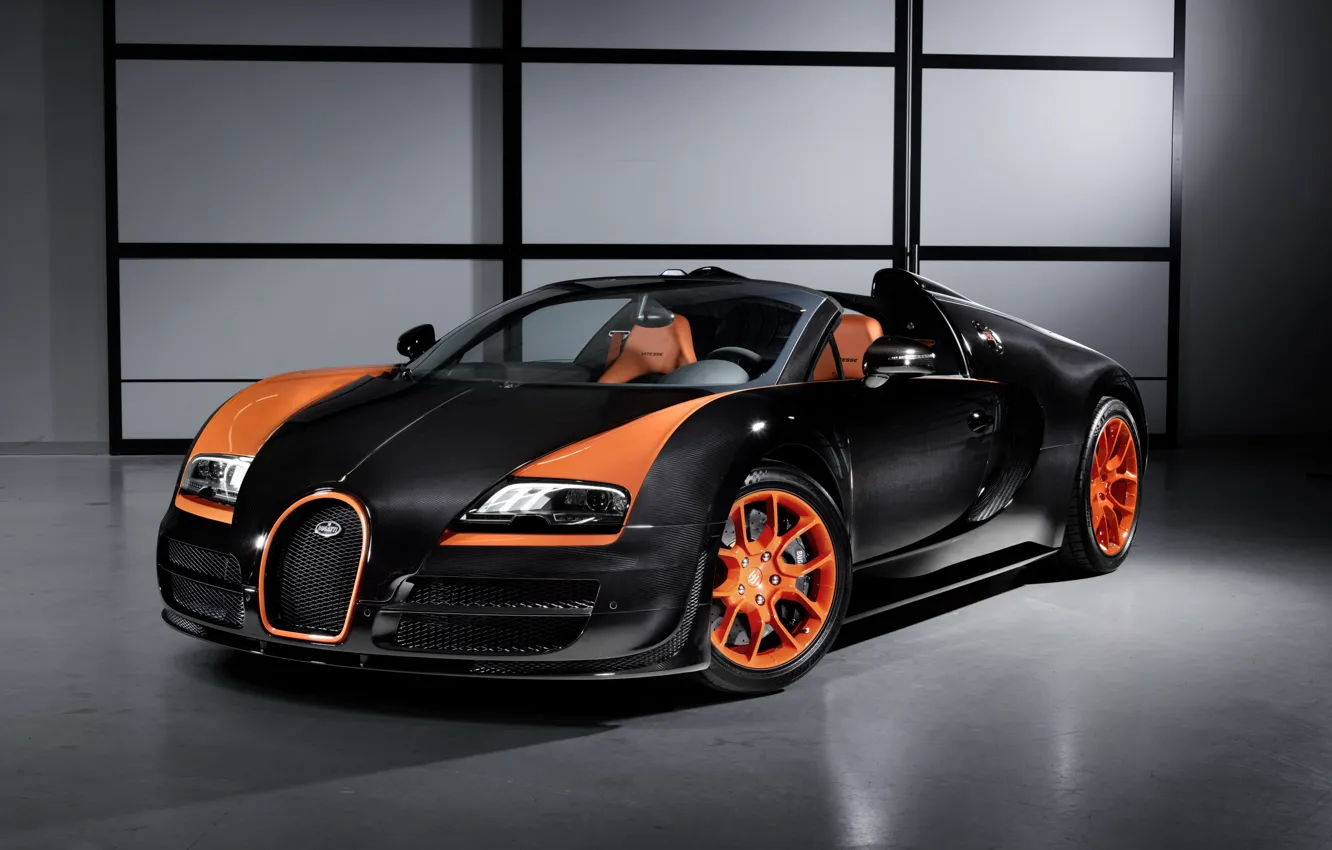 Photo wallpaper Roadster, Veyron, Grand Sport, 2013, "Speed"