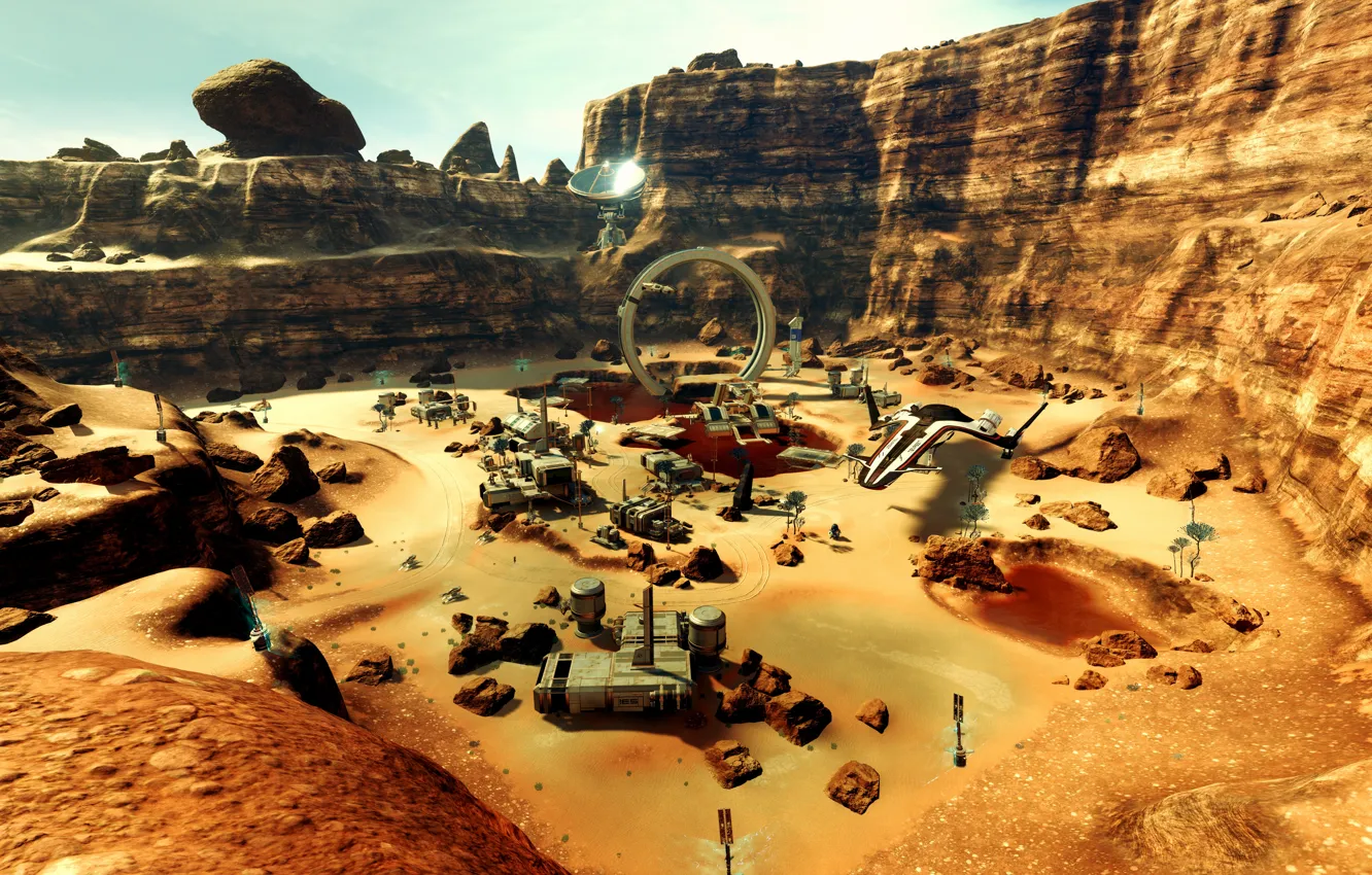 Photo wallpaper mass effect, Mass Effect Andromeda, nvidia ansel, Mea