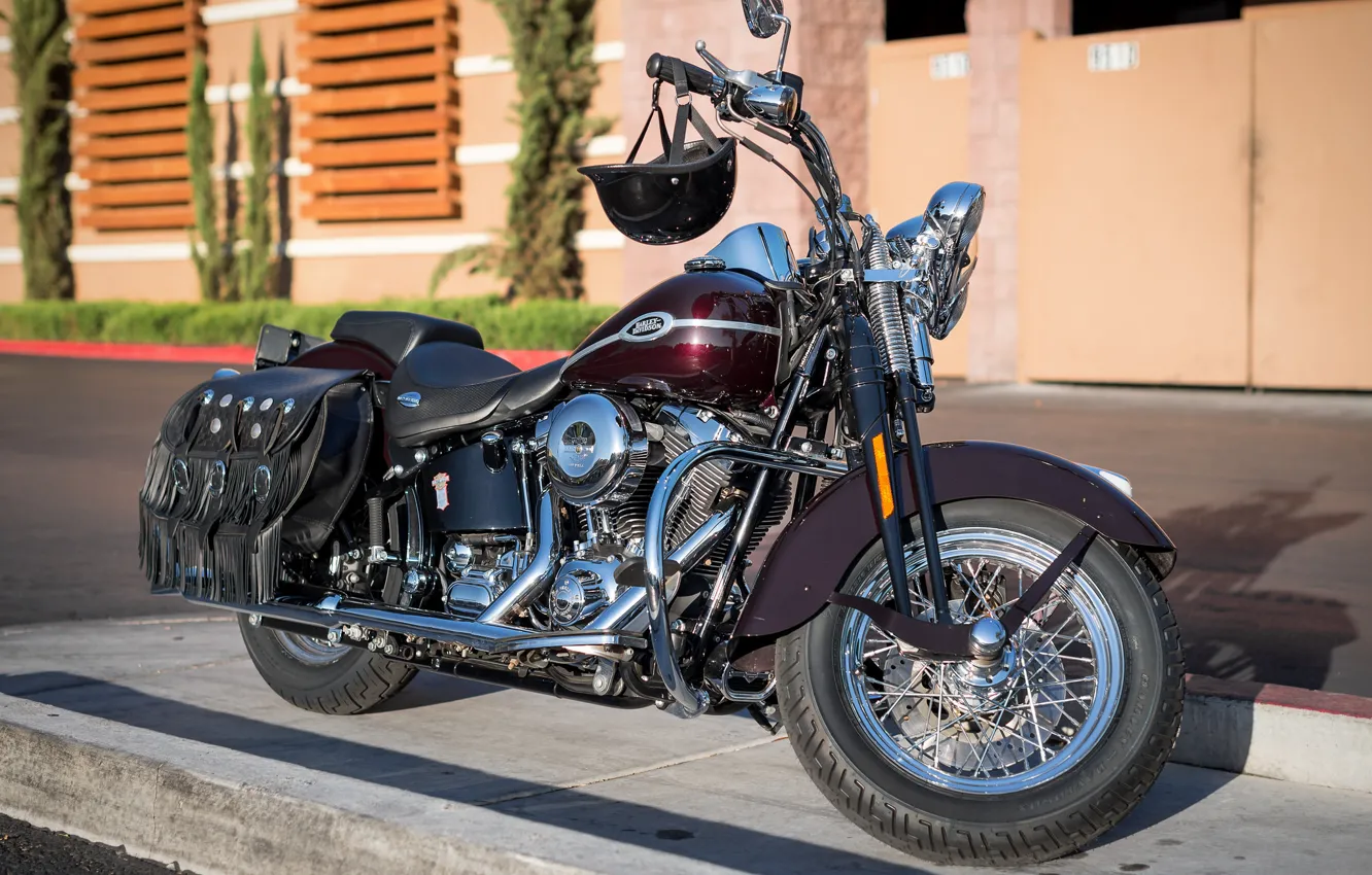 Photo wallpaper design, motorcycle, bike, Harley-Davidson