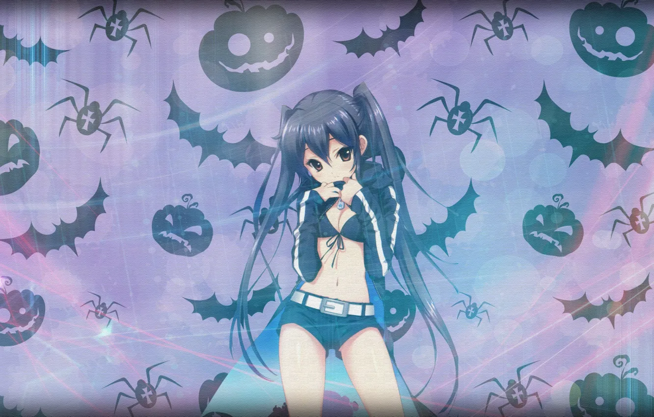 Photo wallpaper anime, Halloween, the vocaloids