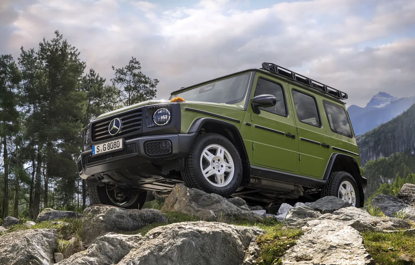 Photo wallpaper Mercedes-Benz, SUV, SUV, 2025, Stronger Than the 1980s, Mercedes-Benz G 450 d