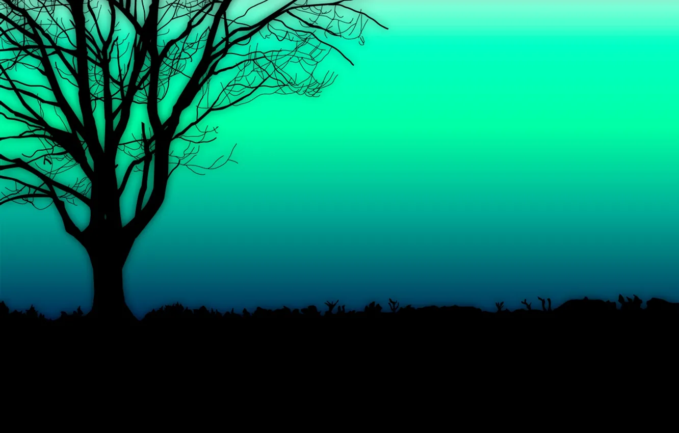 Photo wallpaper peace, digital, wood, art