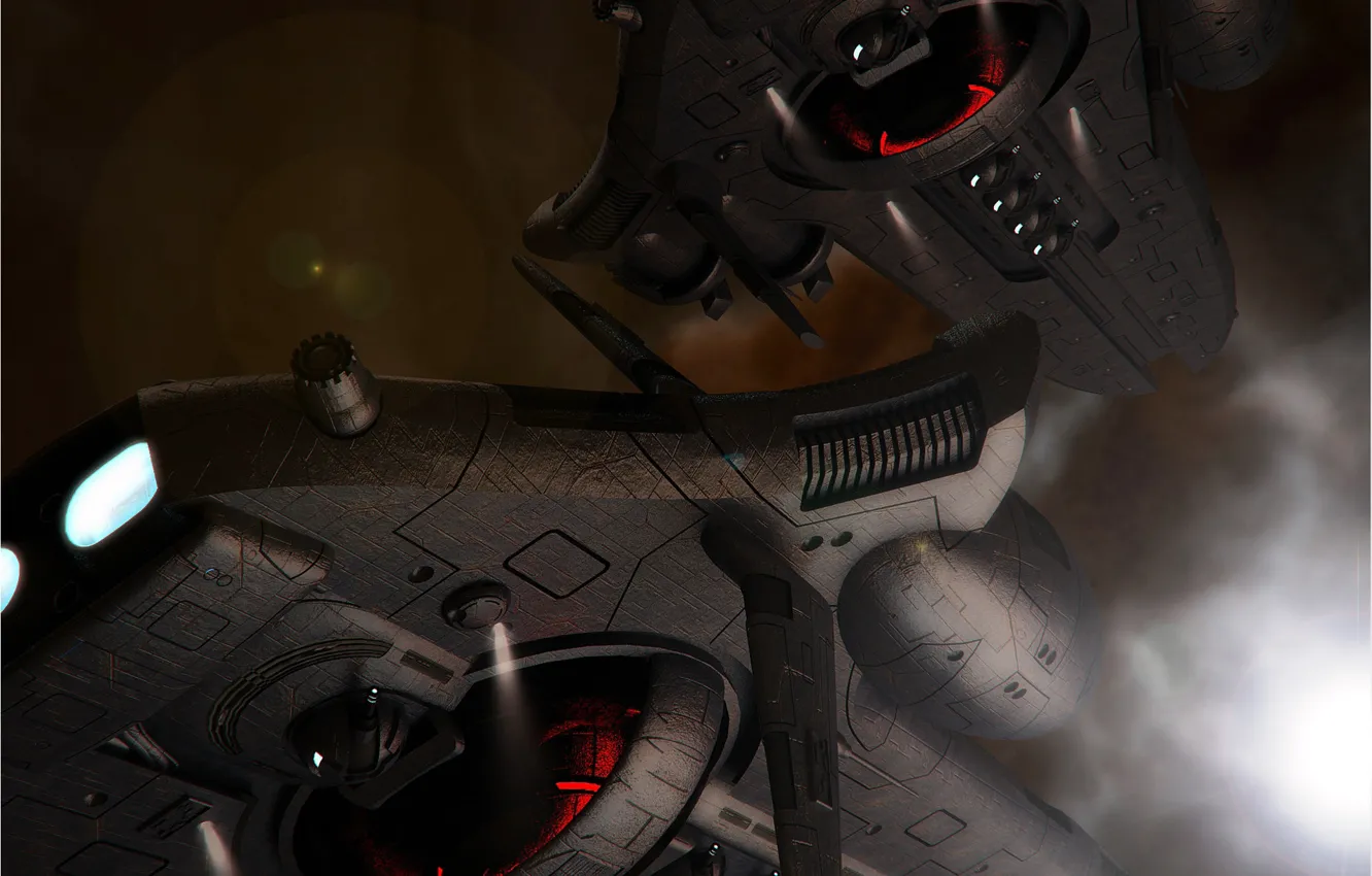 Photo wallpaper space, ship, eve-online, Let Uriel, awaiting