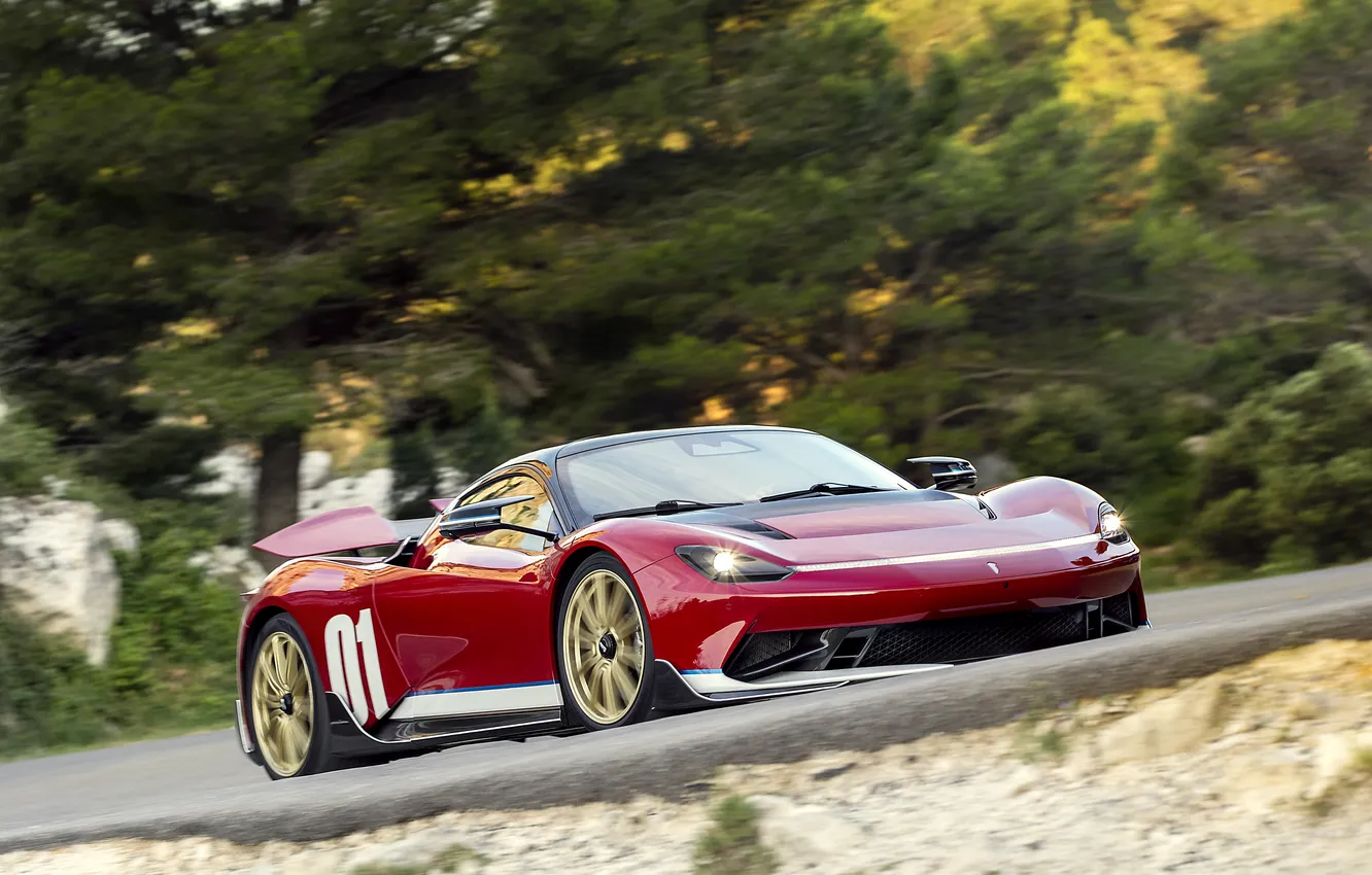 Photo wallpaper Pininfarina, The baptist, 2023, Pininfarina Battista Edition Nino Farina